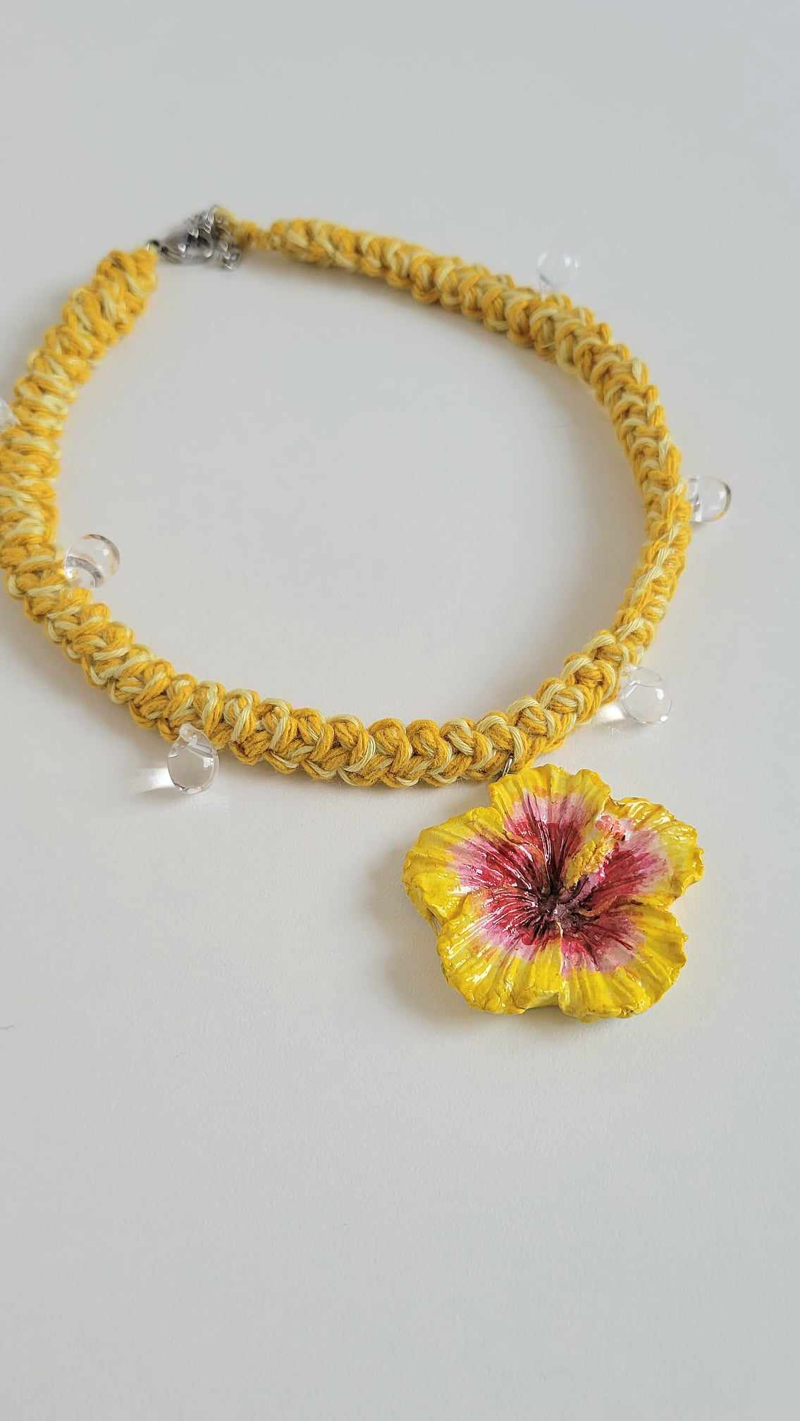 Hibiscus Statement Necklace