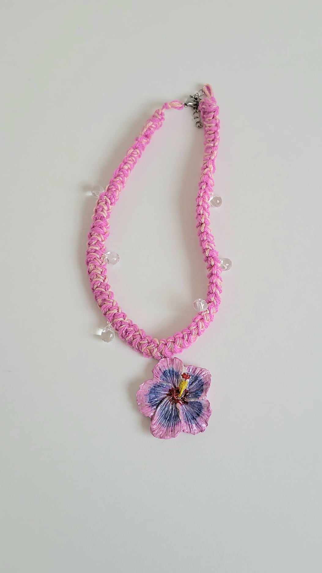 Hibiscus Statement Necklace