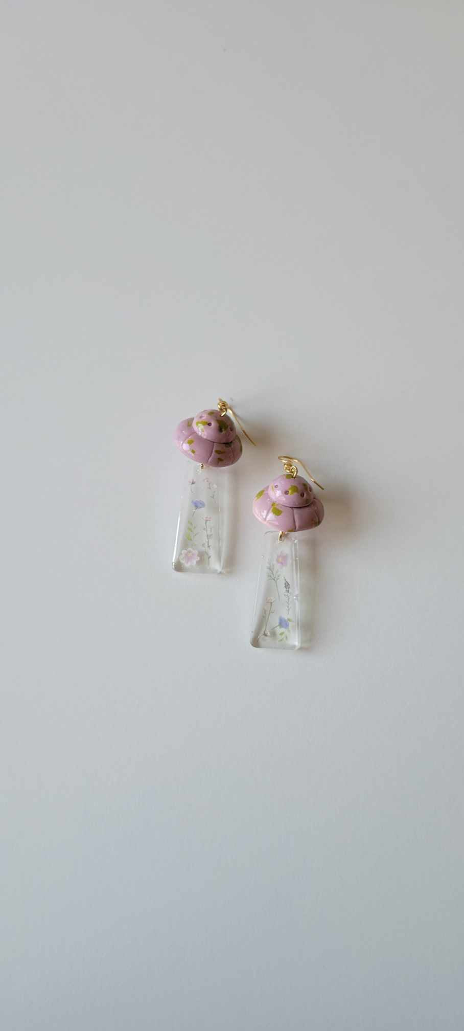 (New) UFO Earrings | Floral