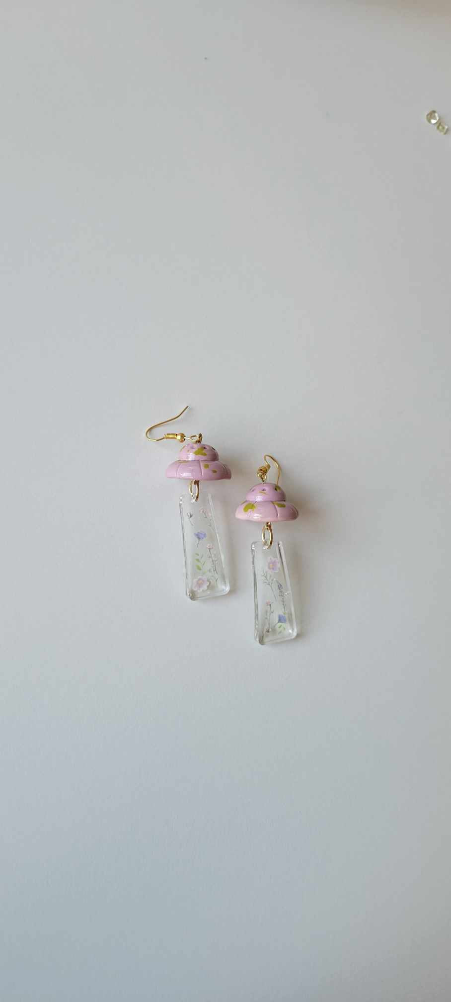 (New) UFO Earrings | Floral