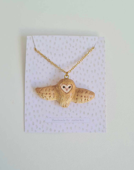 Owl Charm Necklace