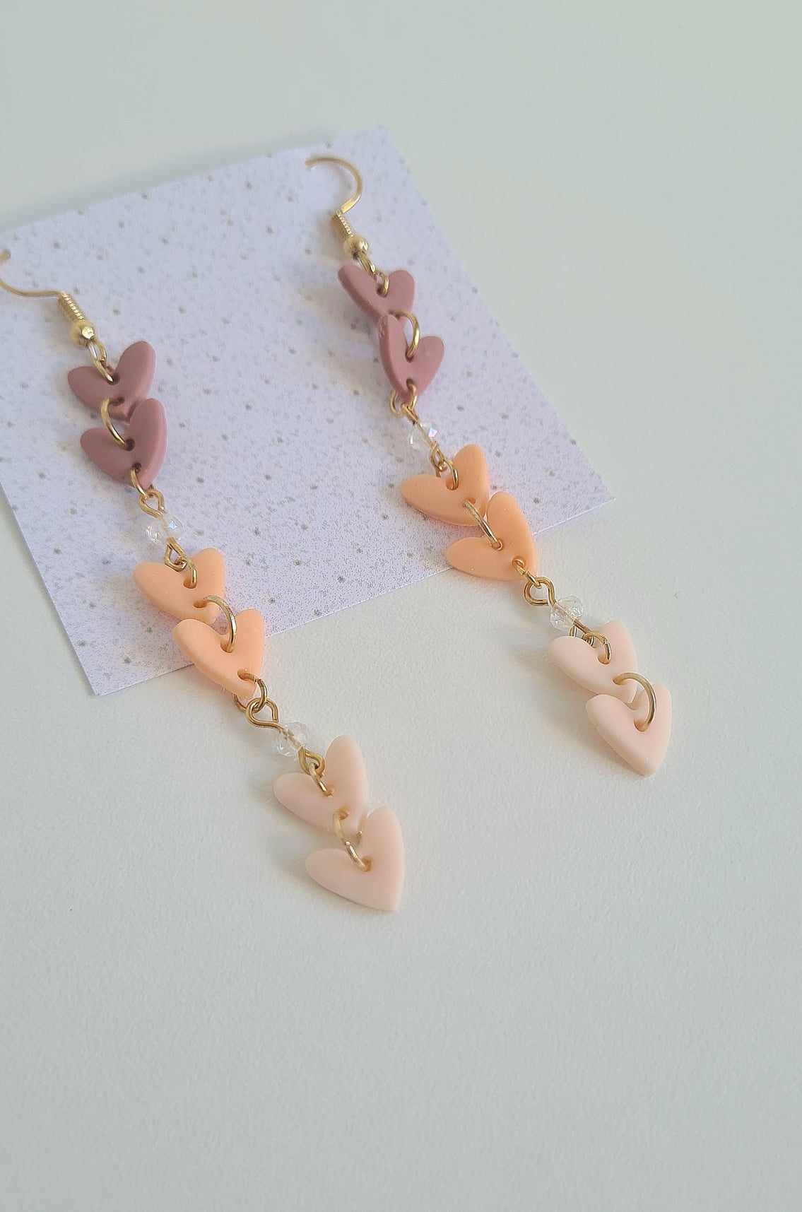 Trio Hearts Earrings