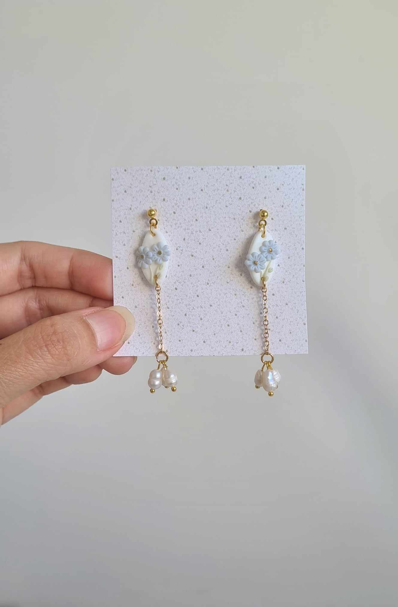 Rice Pearls Earrings