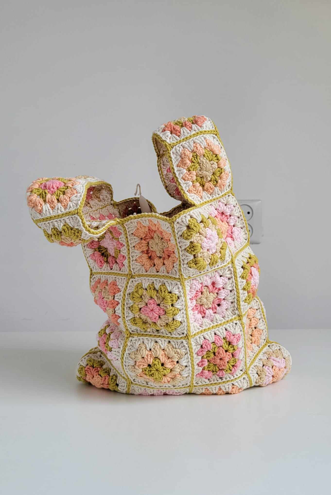 Granny Squares Shopper