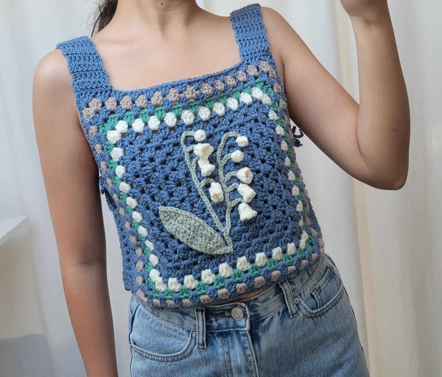 Lily of the Valley Vest Top