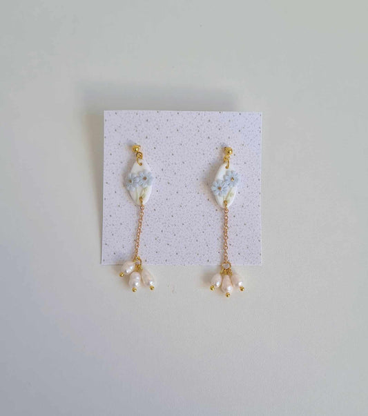 Rice Pearls Earrings