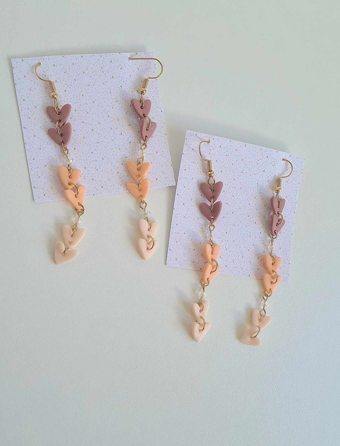 Trio Hearts Earrings