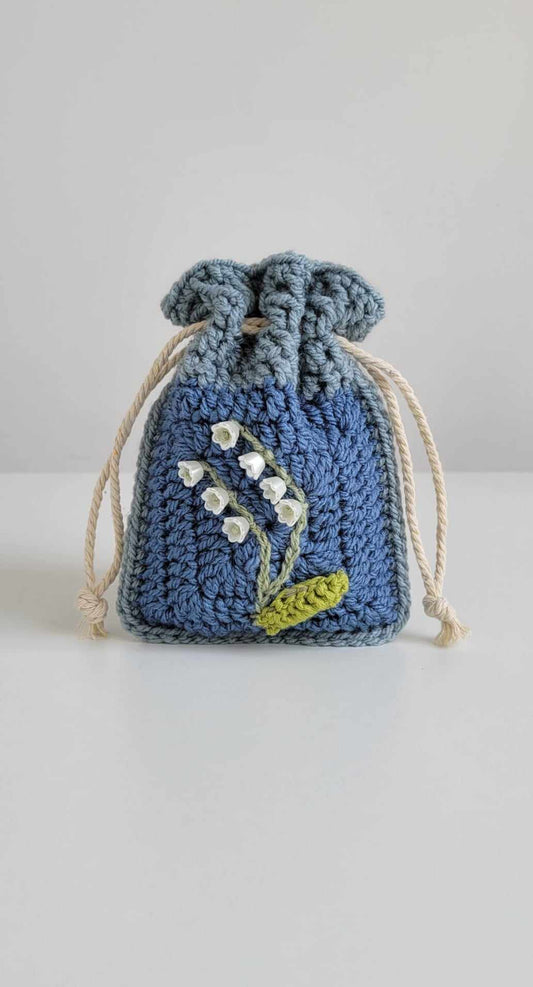 Lily of the Valley Pouch