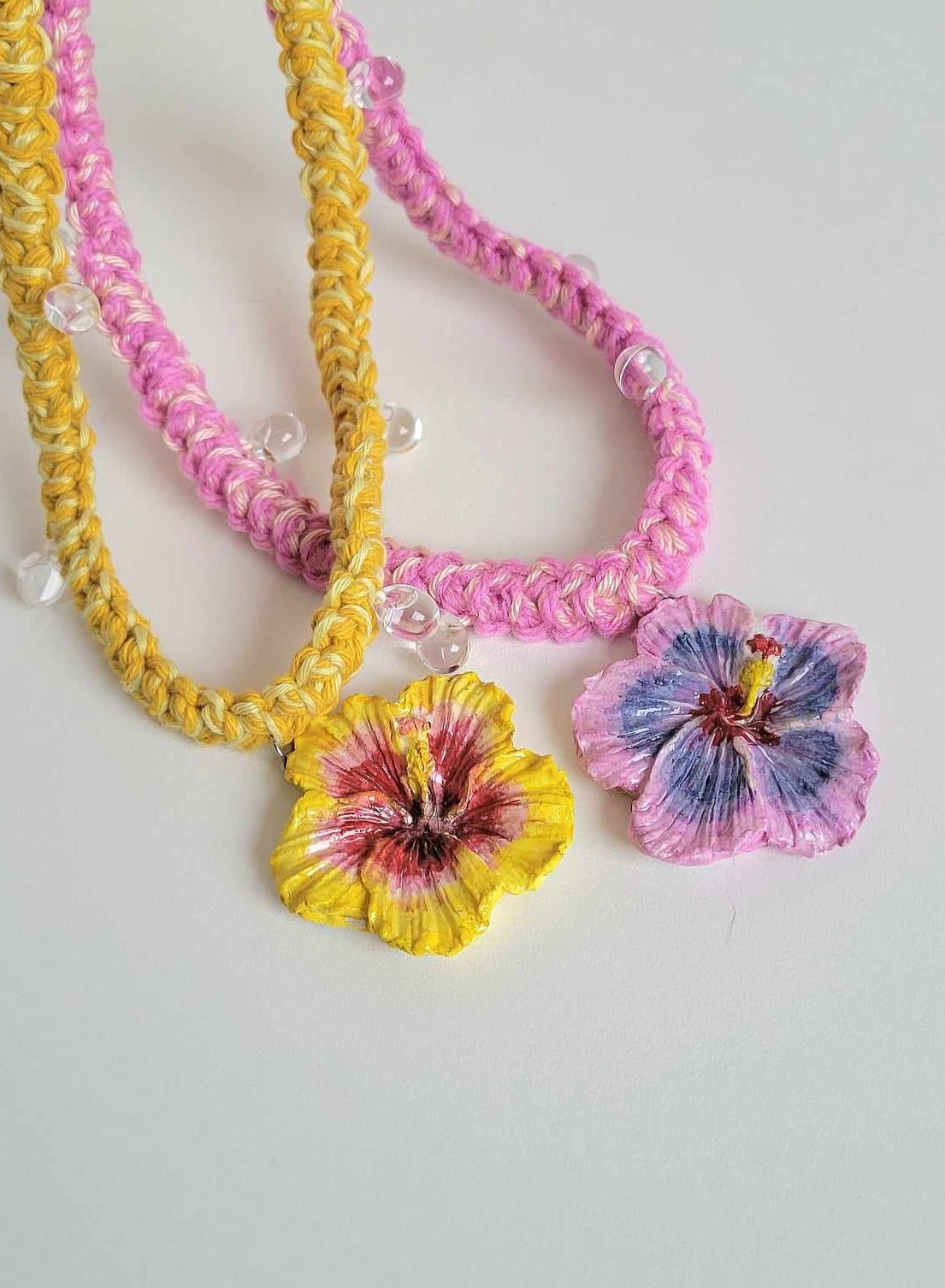 Hibiscus Statement Necklace