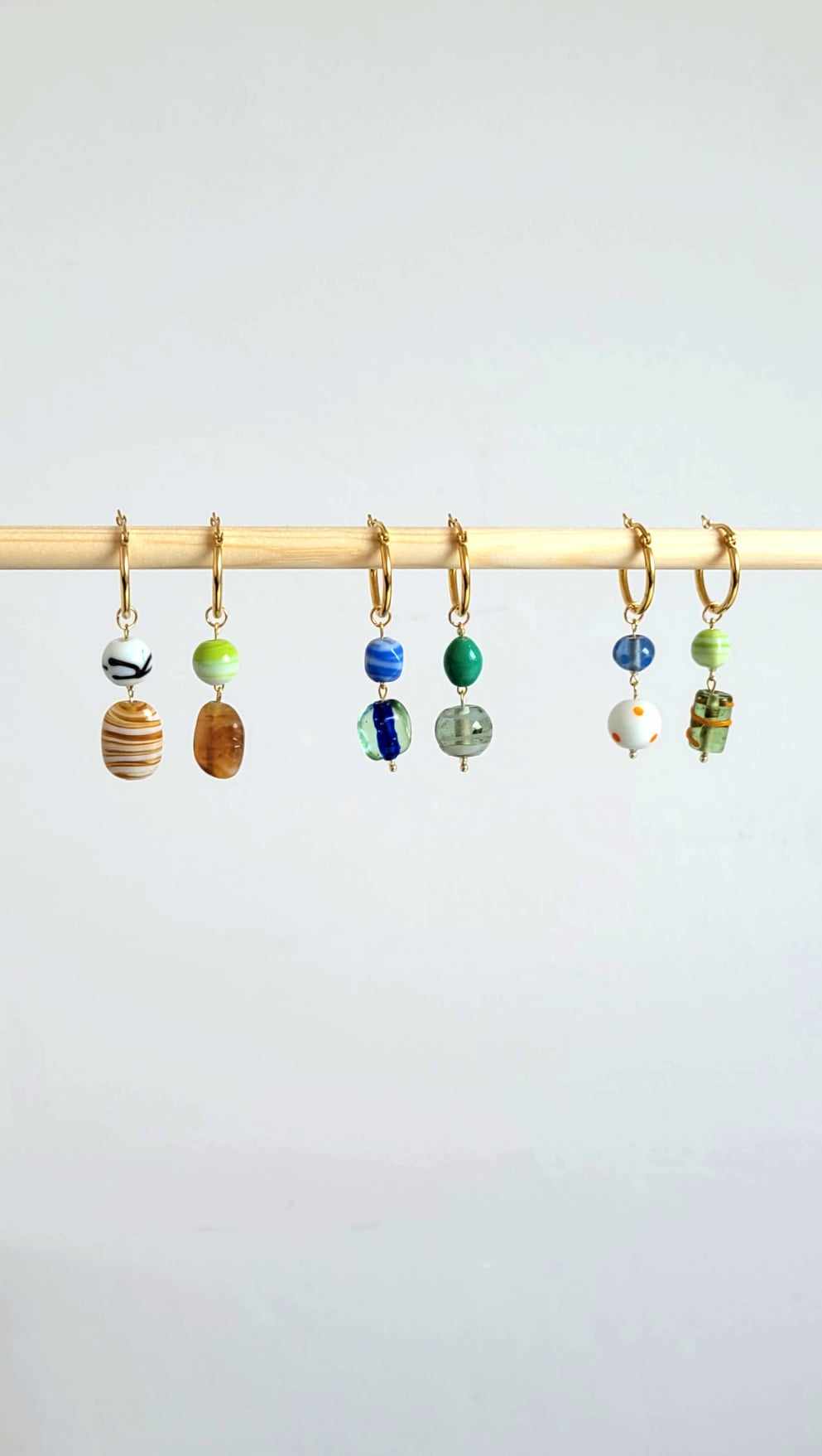 Glass Beads Earrings