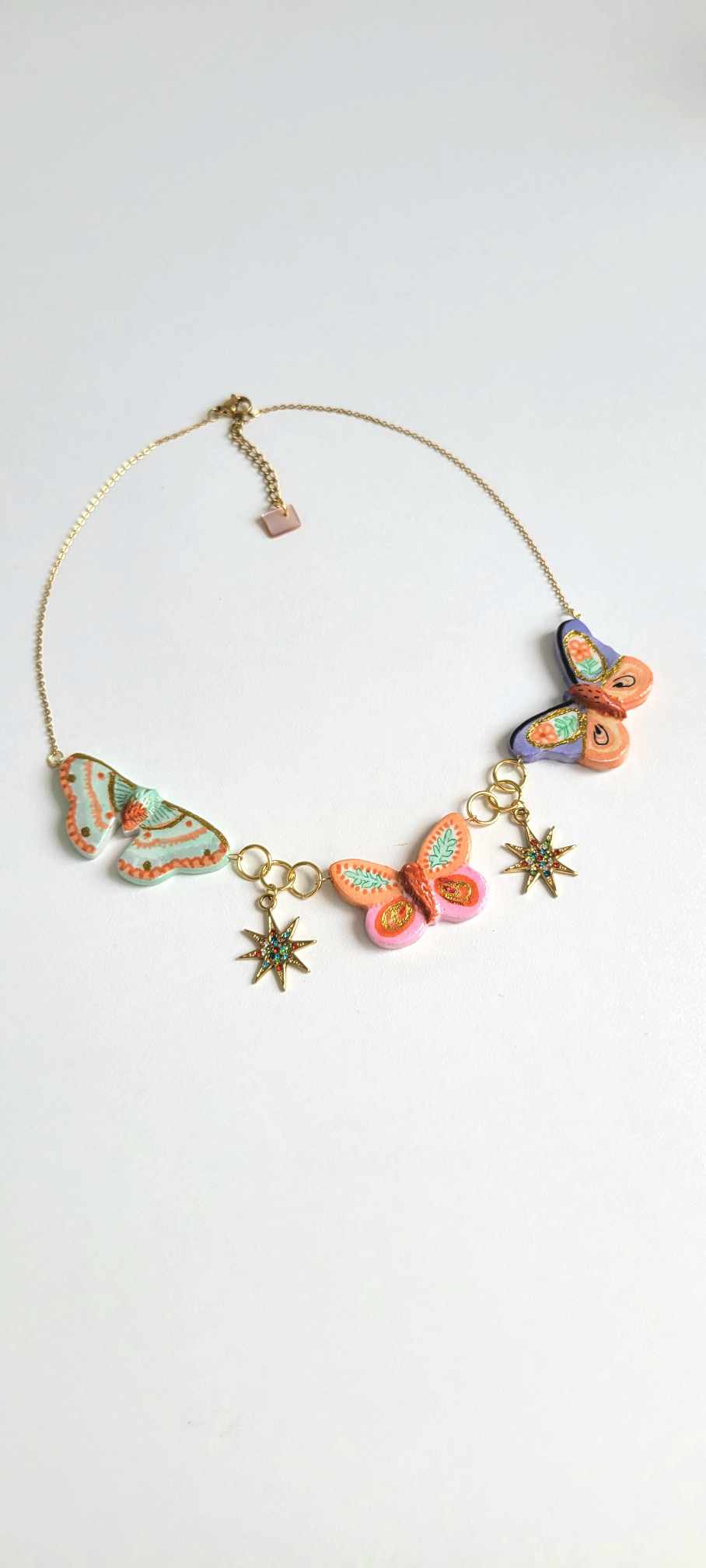 Butterflies Trio Necklace