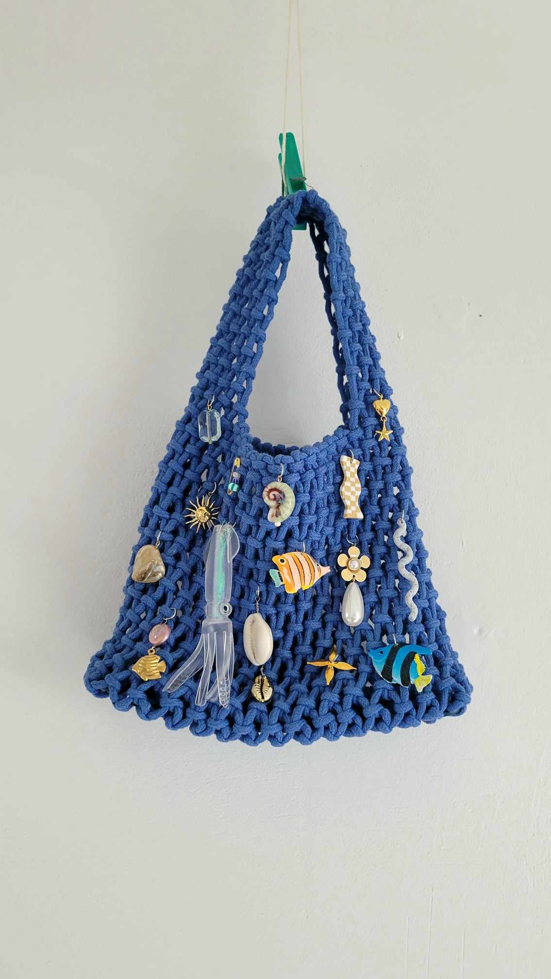 Charms Crochet Bag