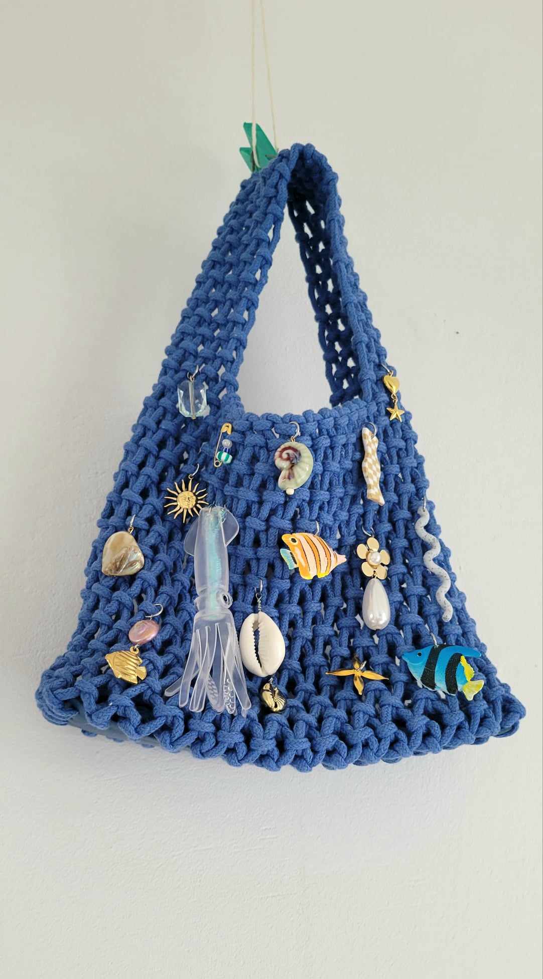 Charms Crochet Bag