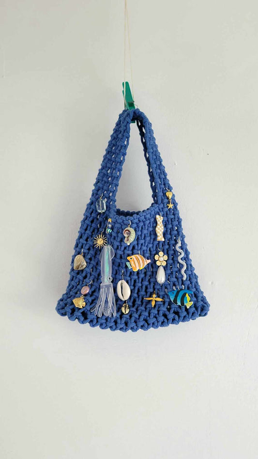 Charms Crochet Bag
