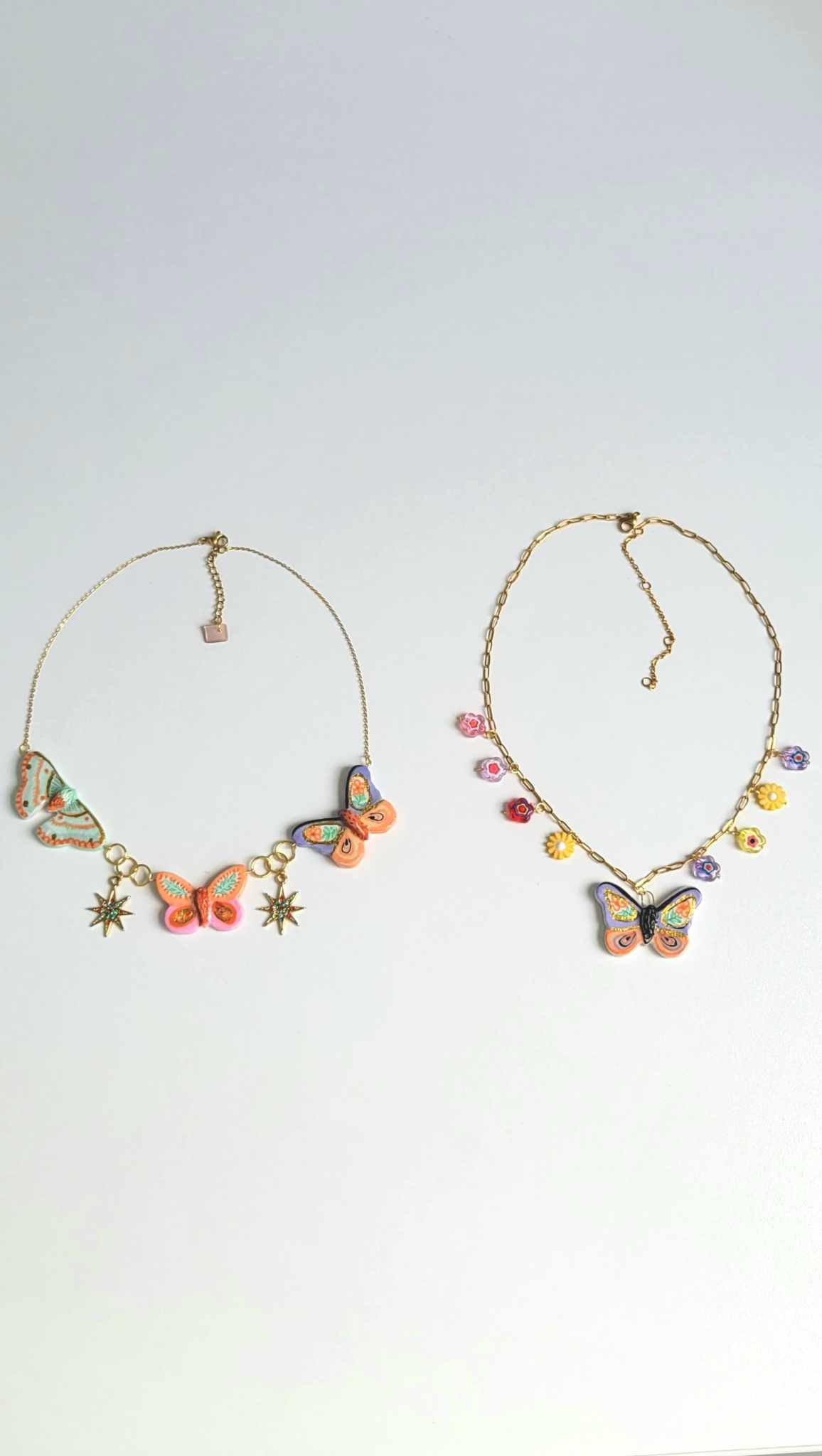 Butterflies Trio Necklace