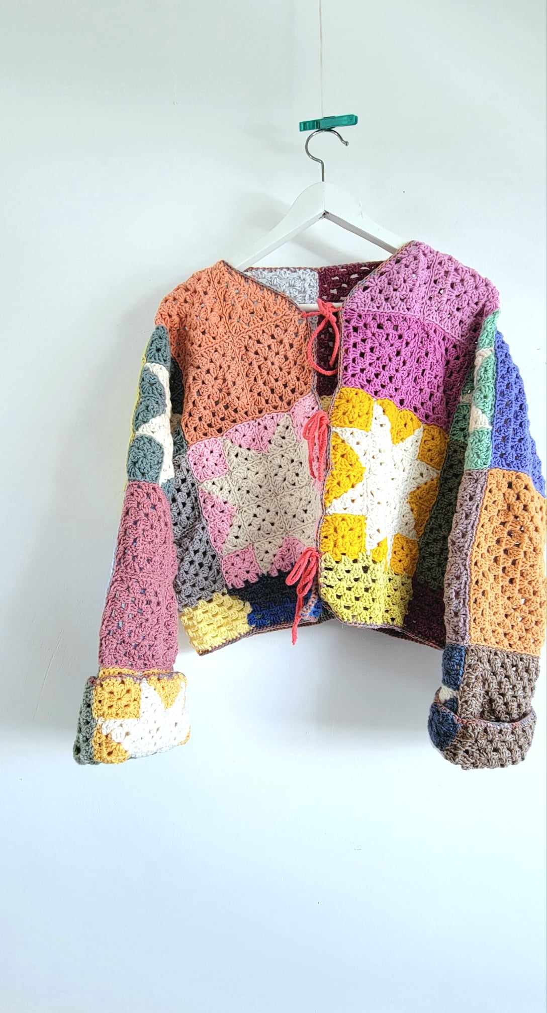 Colorblock Cardigan Vest