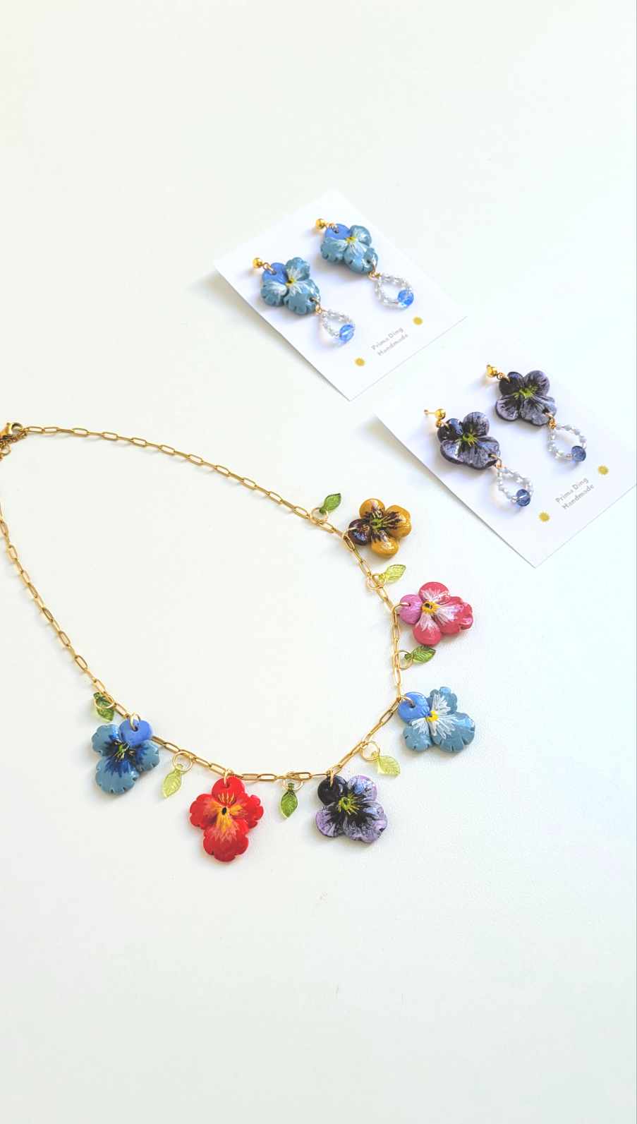 (New) Pansy Necklace