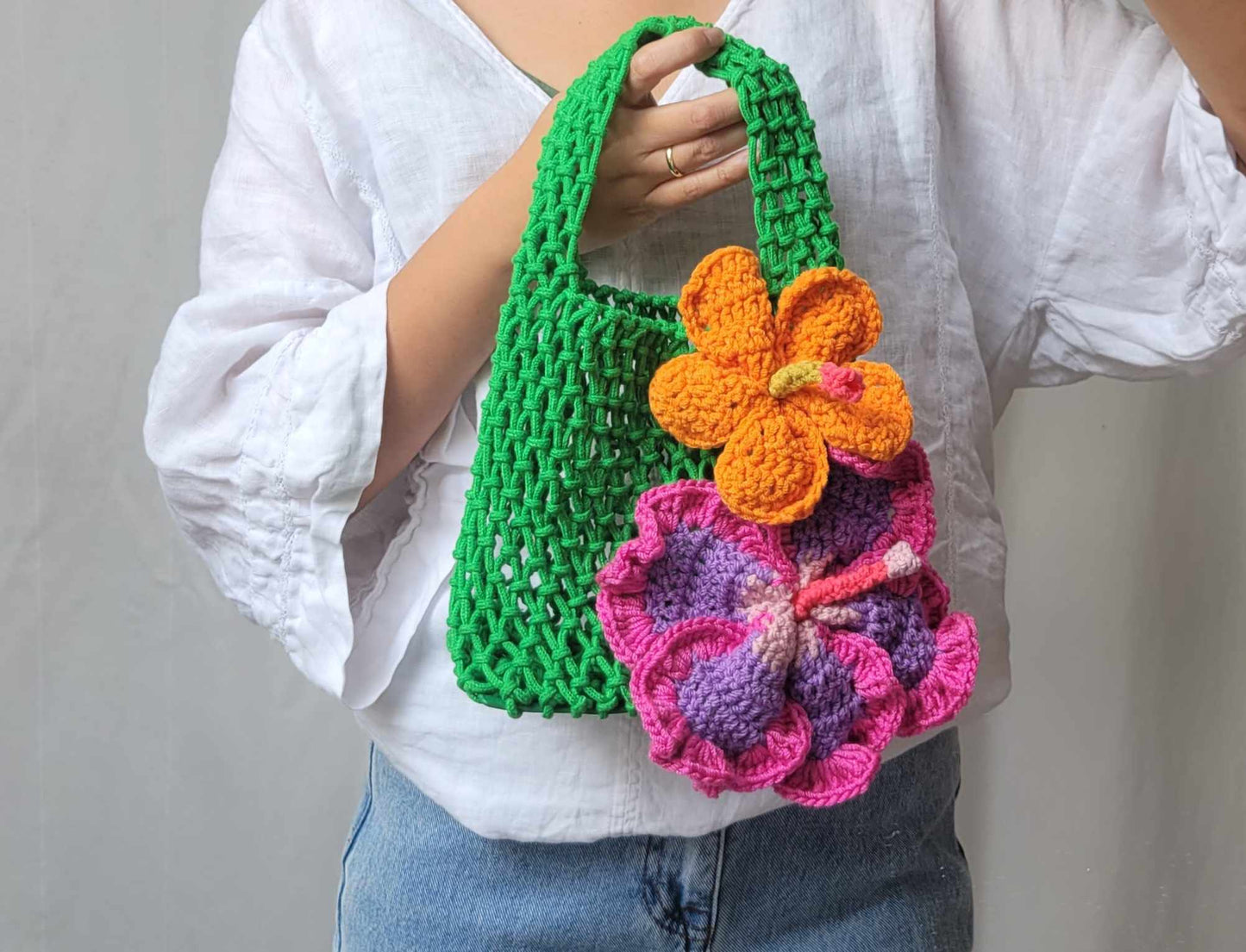 (New) Hibiscus Handbag