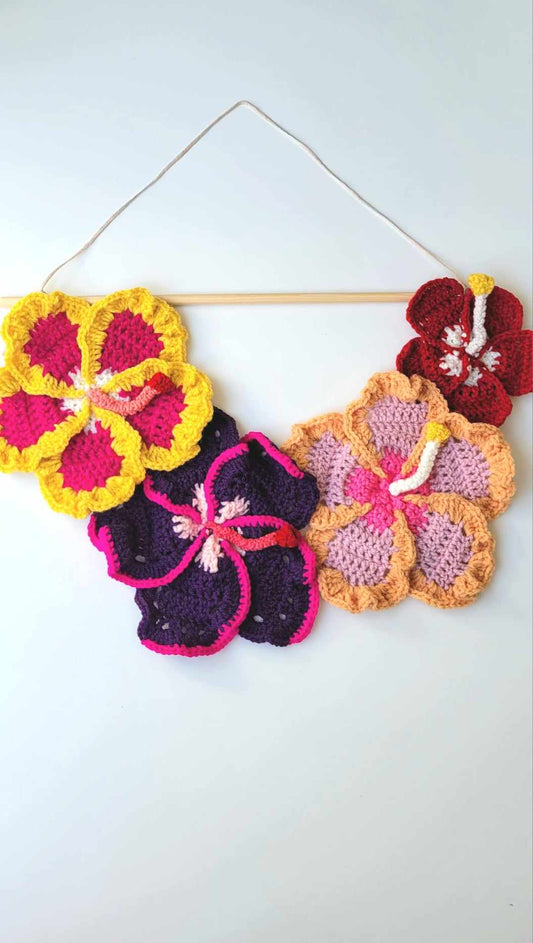 Hibiscus Wallhanging