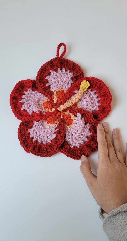 Hibiscus Wallhanging